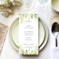 Comment personnaliser un menu de mariage ?