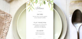 Comment personnaliser un menu de mariage ?